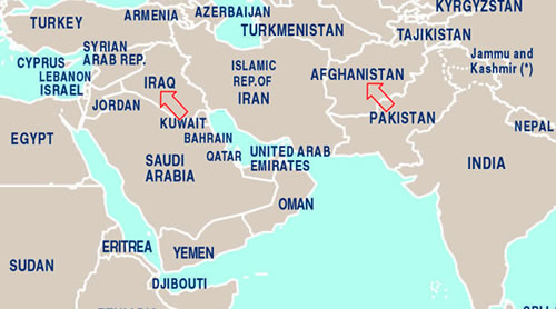 Official weather forecasts for cities in Iraq and Afghanistan are now available on the World Weather Information Service website