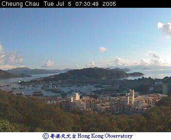 Realtime webcam photo at Cheung Chau