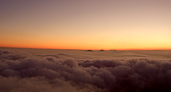 Weather photo taken at the peak of Tai Mo Shan looking to the southwest