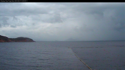 Weather Photo at Cheung Chau Tung Wan looking towards the east