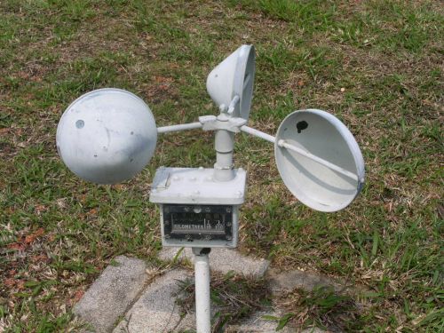 Cup anemometer (in conjunction with evaporation measurement)