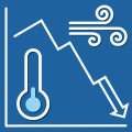 Extreme cold surge