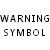 Warning symbol without red flashing rectangle