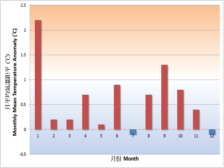 Hong Kong Weather Year Chart