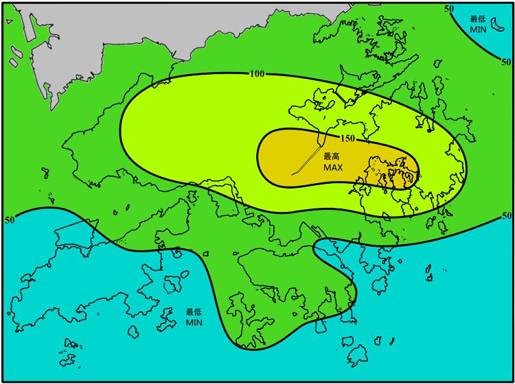 Rainfall Map For 10 May 2016