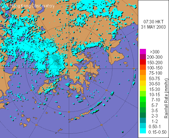 Anomalous Propagation on 31 May 2003