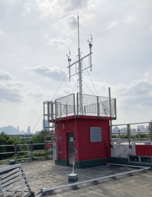 Anemometer at Kai Tak