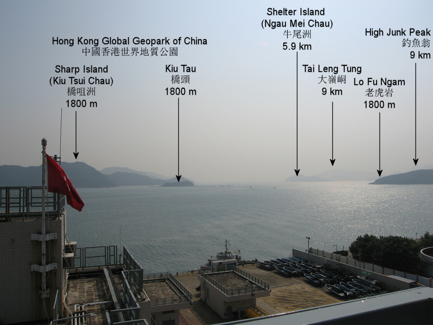 Landmarks to the souheast of Sai Kung Marine East Station