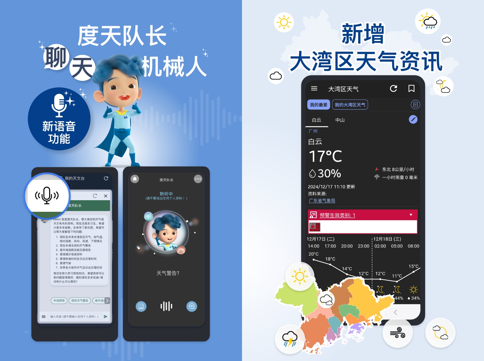 「我的天文台」流动应用程式