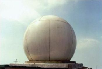 天文台于大老山安装的第一台多普勒天气雷达
