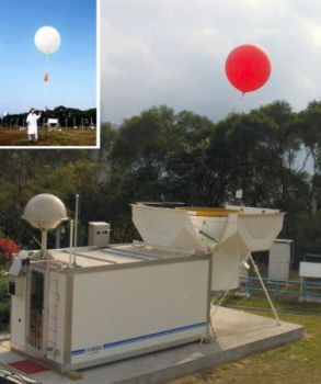 天文台采用的自动高空探测系统，以取代人手施放气球