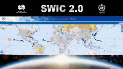 新版本恶劣天气信息中心网站（SWIC 2.0）。