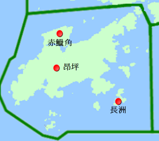 大嶼山地圖