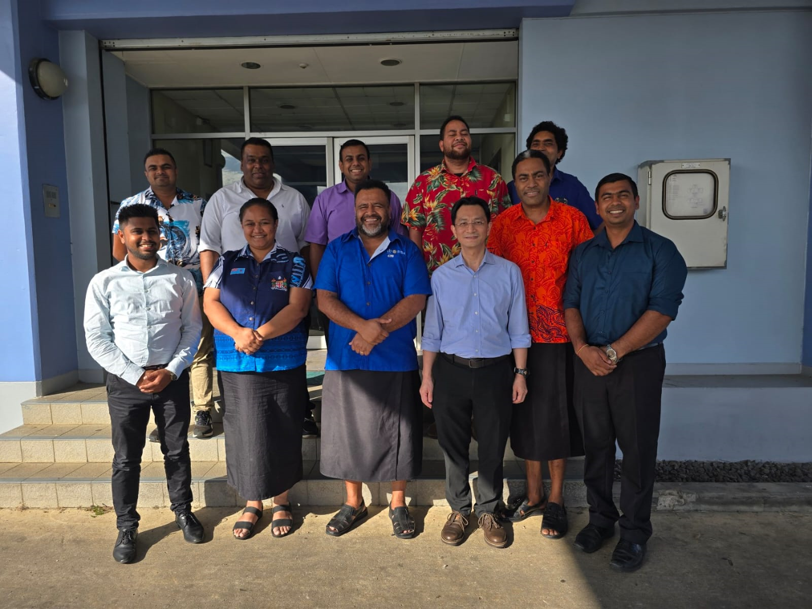 天文台同事為斐濟氣象局和所羅門群島氣象局進行航空氣象培訓