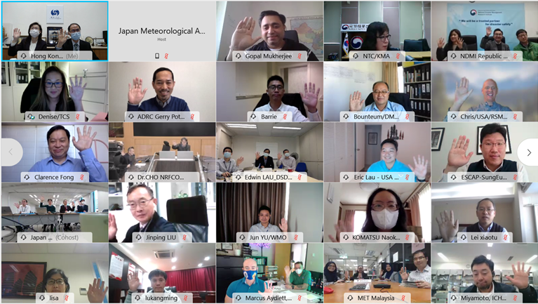 The Observatory participated in the video conference of the 15th Integrated Workshop of the Typhoon Committee (1-2 December 2020)