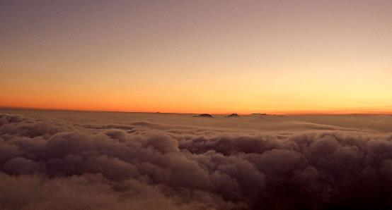 Sea of clouds captured by the new camera at Tai Mo Shan