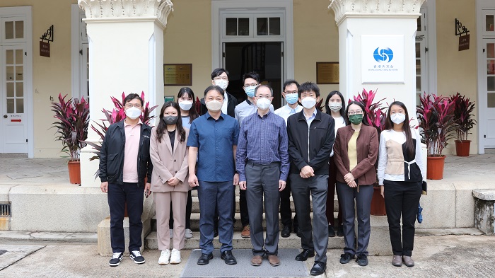 A delegation from the Korea Meteorological Administration visited the Hong Kong Observatory (22 November 2022)