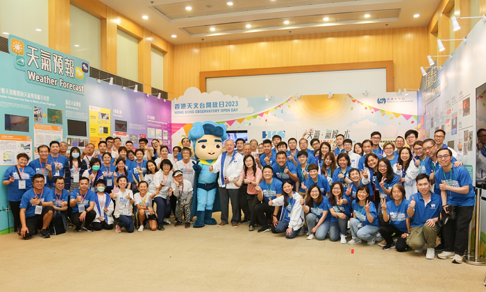 Behind the scenes at the Open Days, with the many Observatory staff and “Friends of the Observatory” volunteers who ensured the Open Days were a success