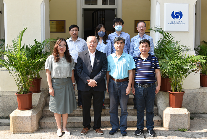 A Sun Yat-sen University School of Atmospheric Sciences delegation visited the Hong Kong Observatory (18 May 2023)