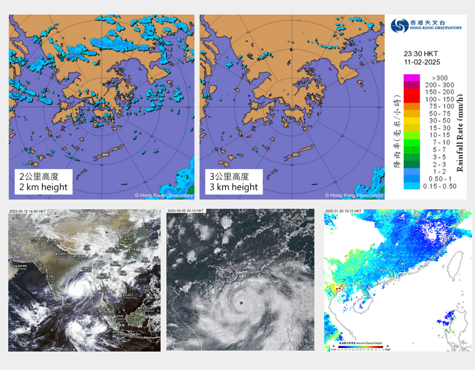 加強雷達及衛星圖像服務