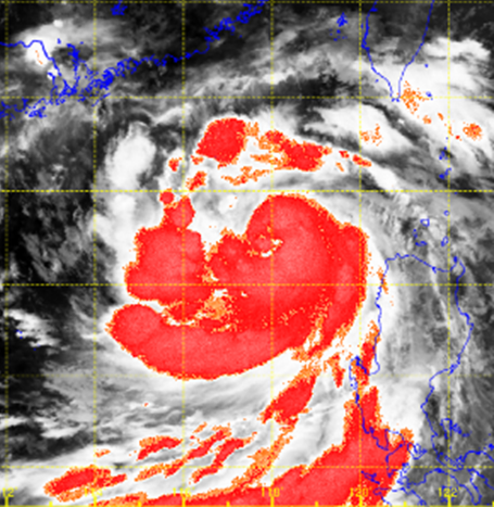 Severe tropical storm Yagi