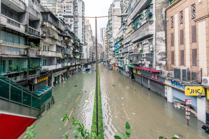 澳门的破坏