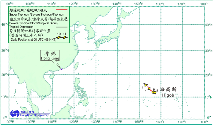 二零一五年二月的熱帶氣旋路徑圖