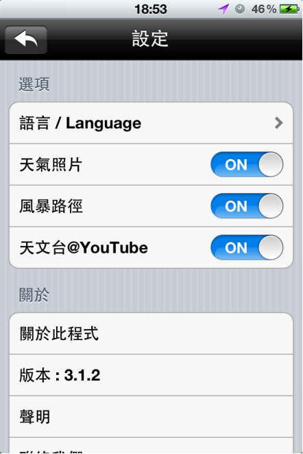 iPhone screen
