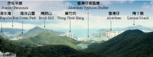 从德瑞国际学校望向南面可看到的地标