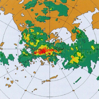 雷達回波圖像