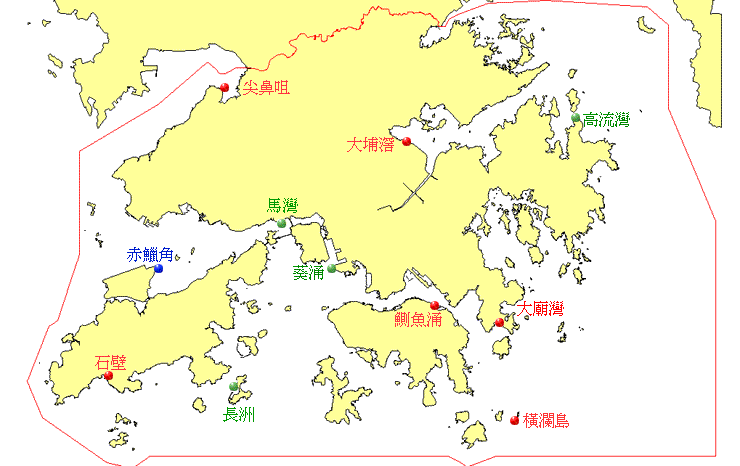 香港地图