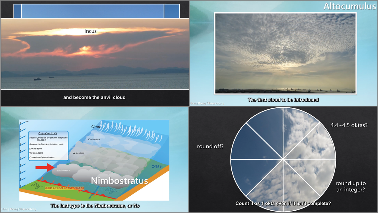 英文版「天氣觀測網上短片課程」