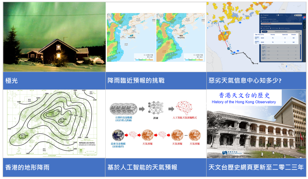 香港天文台教育資源電子通訊