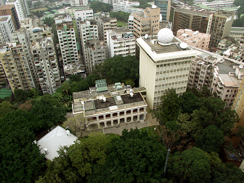香港天文台在二零零三年的空中摄影相片 