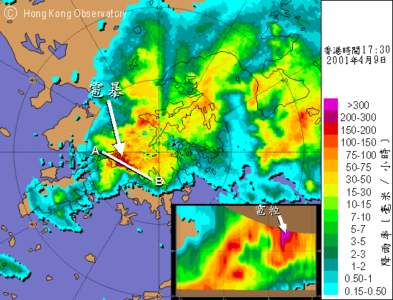 雹暴 2001年4月9日