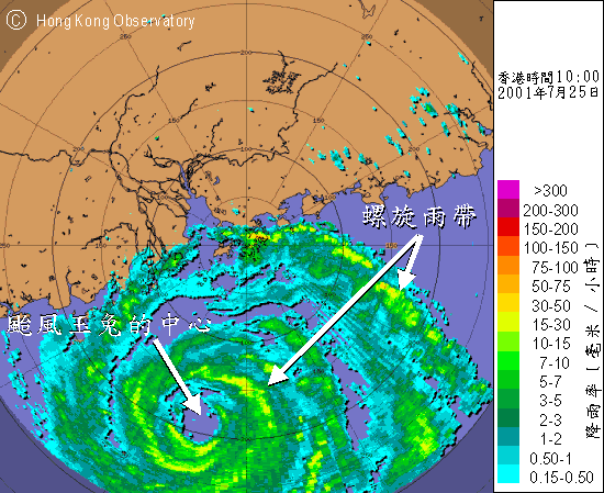 颱風玉兔	2001年7月25日